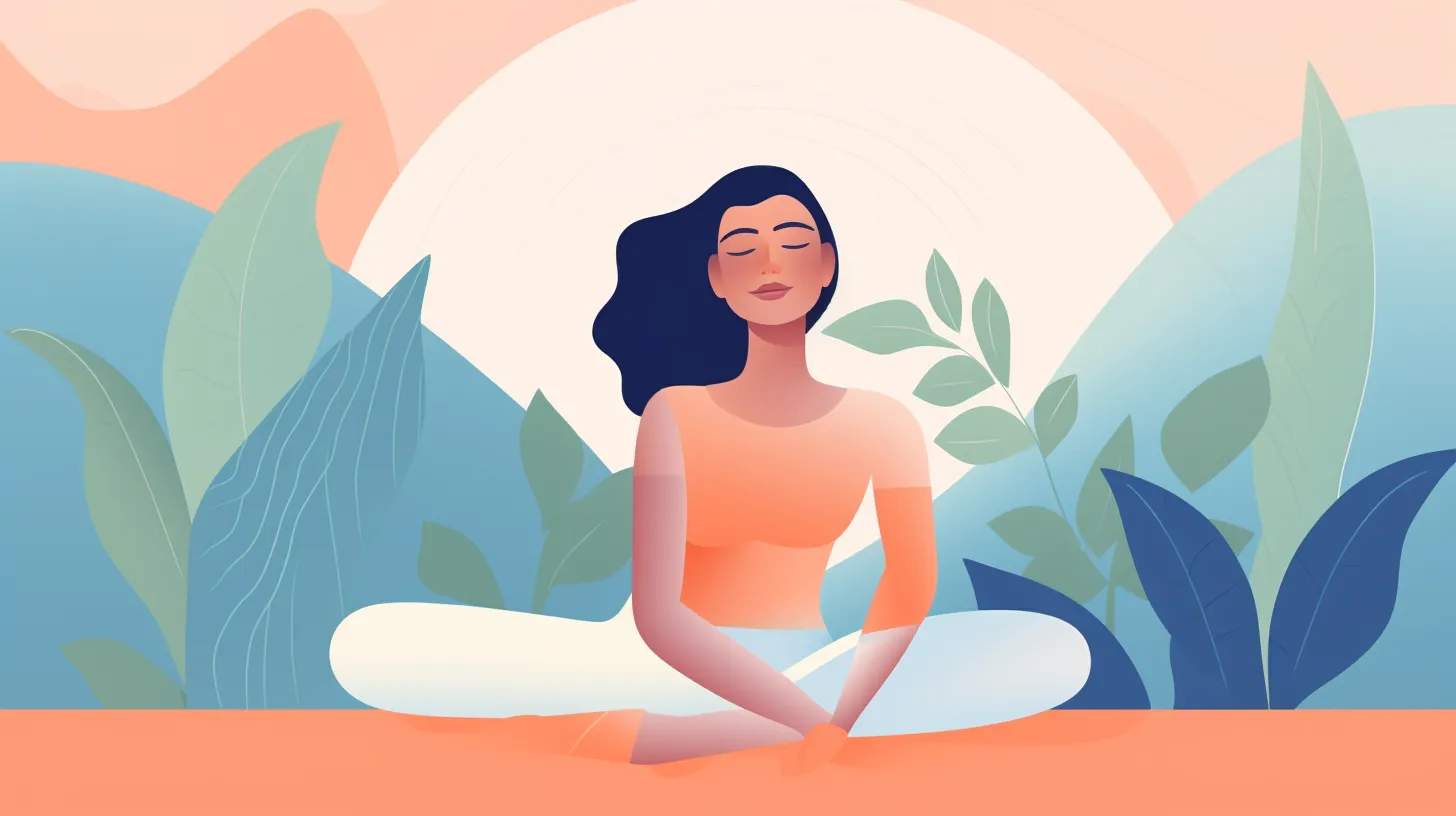 This image captures the tranquility and profound healing state of Yoga Nidra, a practice that mellows into the fine line between consciousness and restful sleep, as described in the paragraph